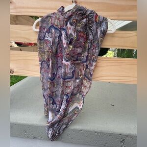 Paisley Patterned Scarf